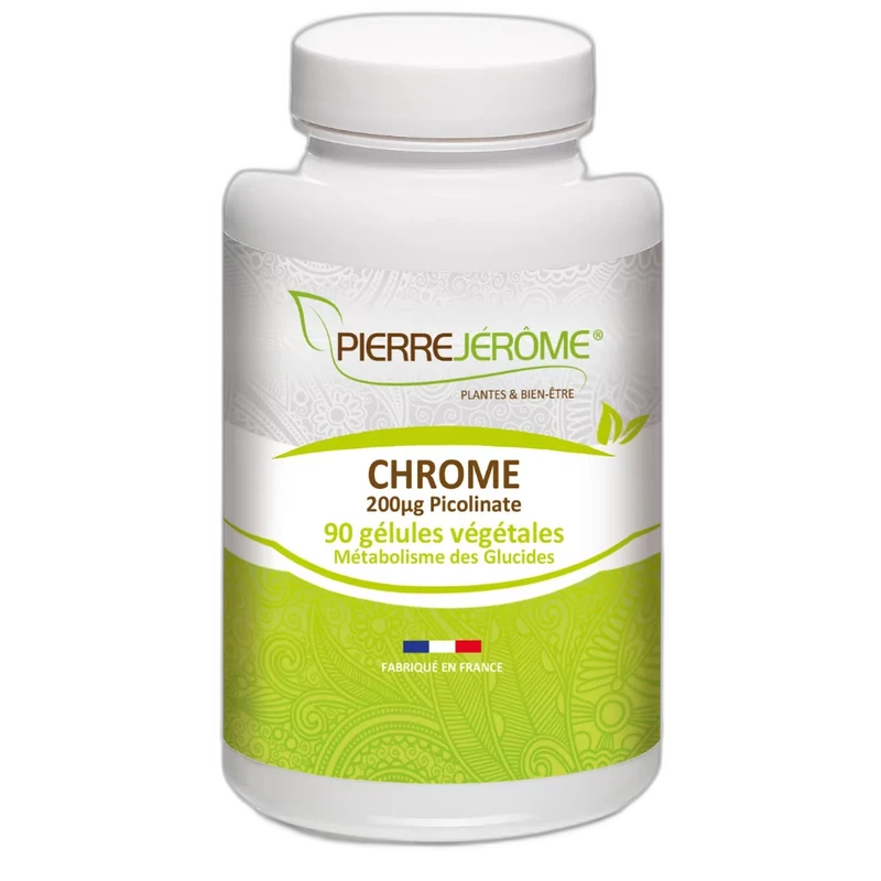 Pierre Jérôme Chrome 200µg Picolinate - 90 gélules végétales
