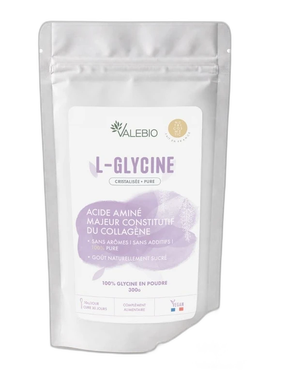 Valebio L-Glycine cristallisée pure
