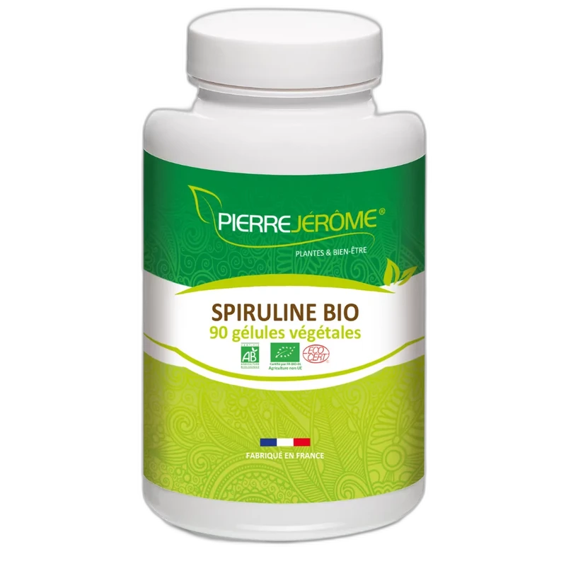 Pierre Jérôme Spiruline Bio - 90 gélules végétales