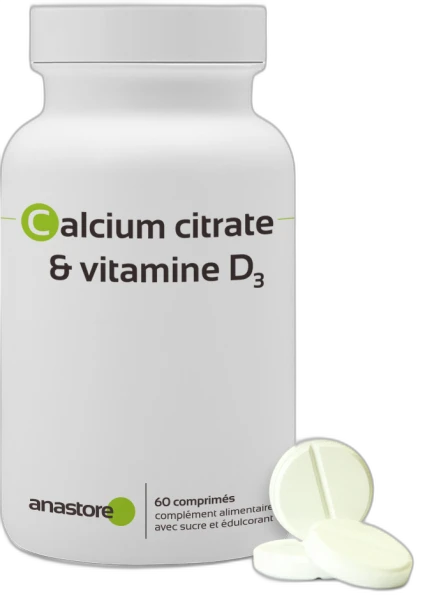 Anastore Calcium citrate + vitamine D3