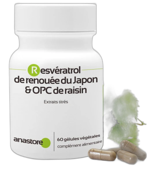 Anastore Resvératrol & OPC de raisin