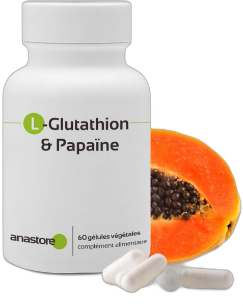 Anastore L-Glutathion et Papaïne