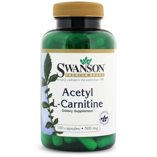 Swanson Gélules Acetyl L-Carnitine 500 mg