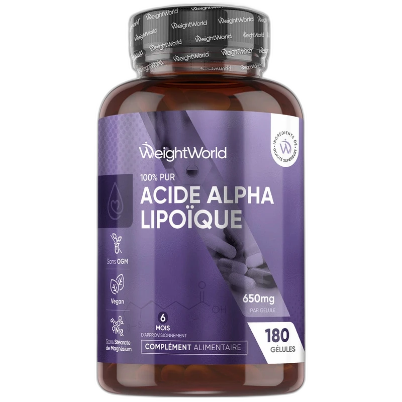 WeightWorld Acide Alpha Lipoïque Pur