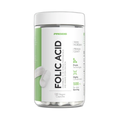 Prozis Acide Folique - Vitamine B9 500 mcg