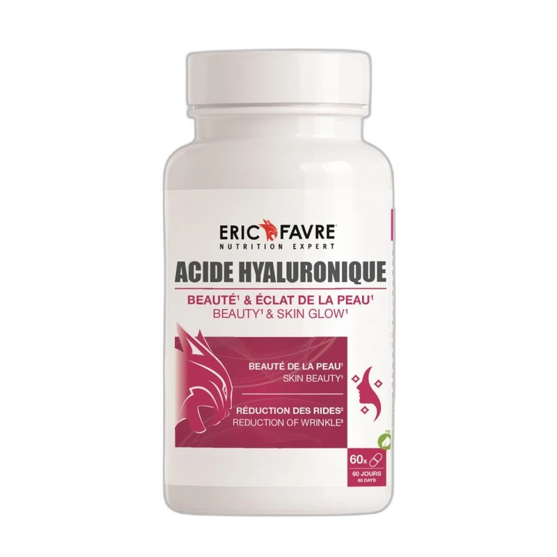 Eric Favre Acide hyaluronique - 60 gélules végétales