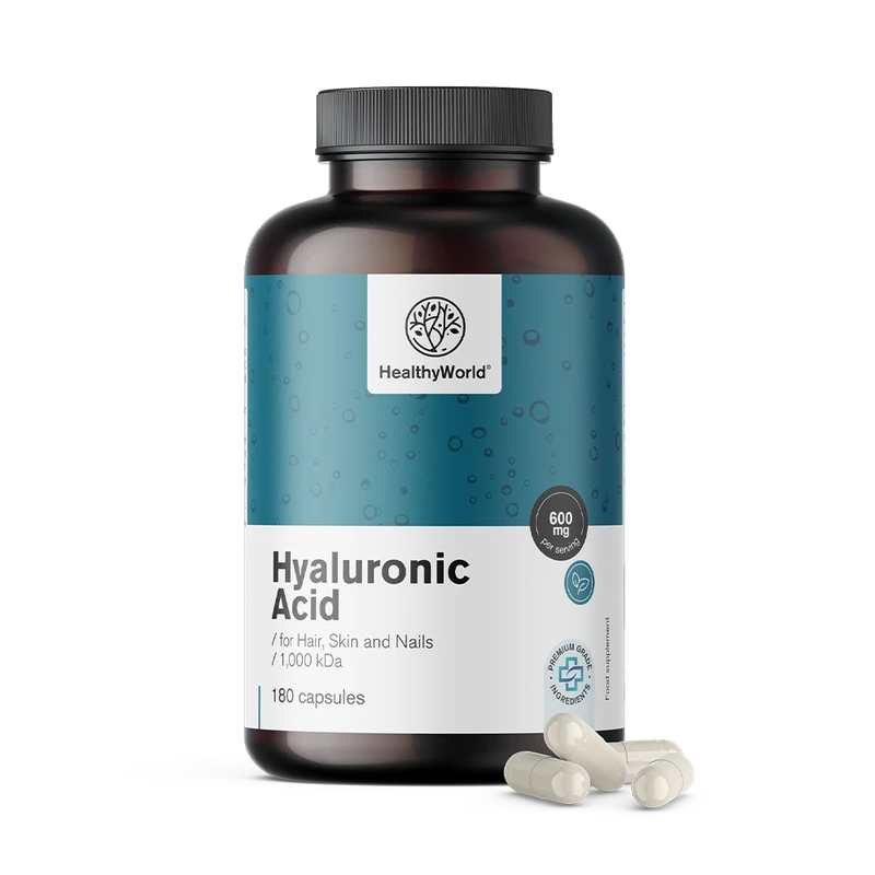 HealthyWorld Acide hyaluronique 600 mg