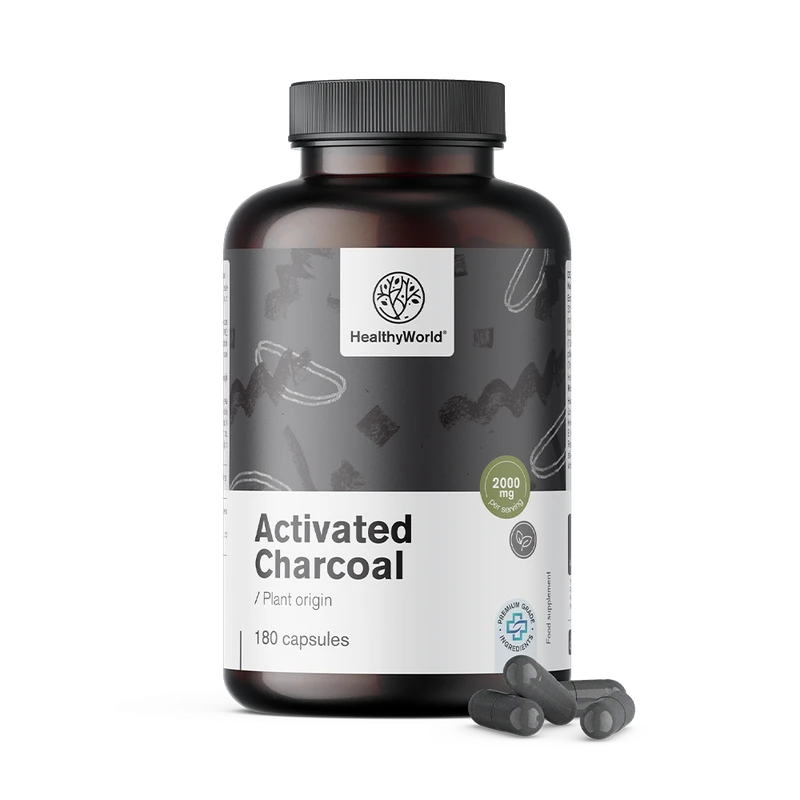 HealthyWorld Charbon actif 2000 mg