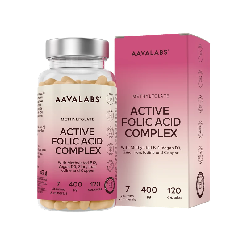 Aava Labs Active Folic Acid Complex