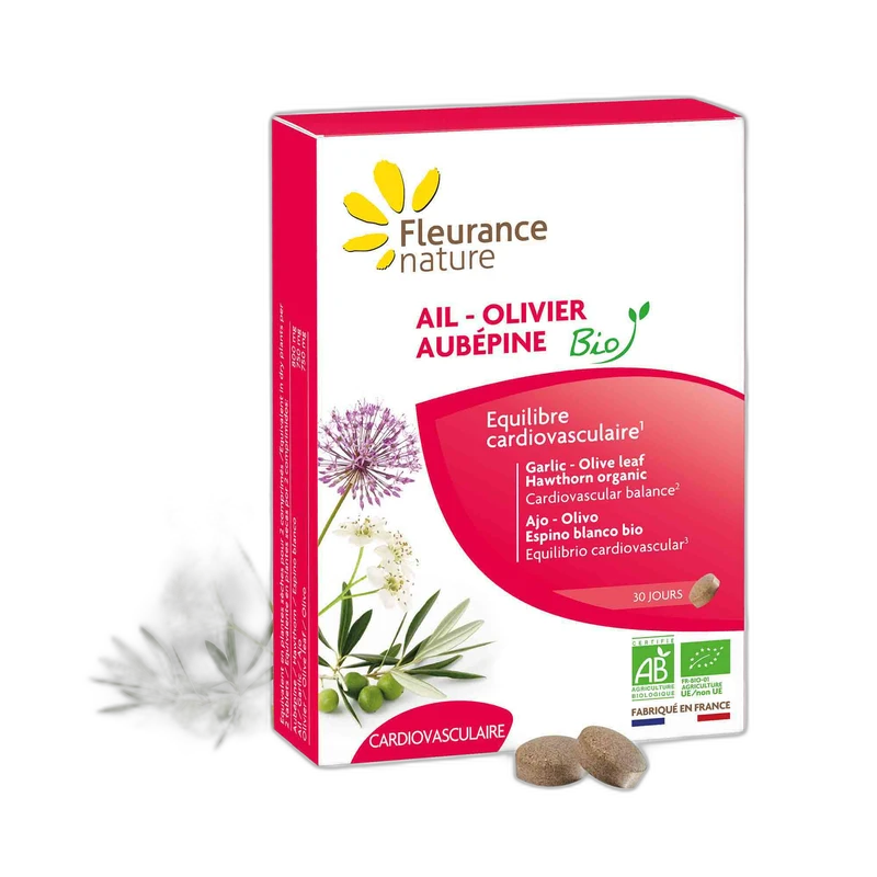 Fleurance Nature Ail-Olivier-Aubépine Bio