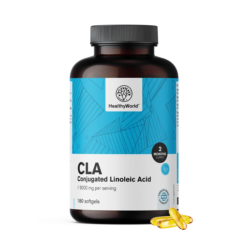 HealthyWorld ALC 3000 mg - acide linoléique conjugué