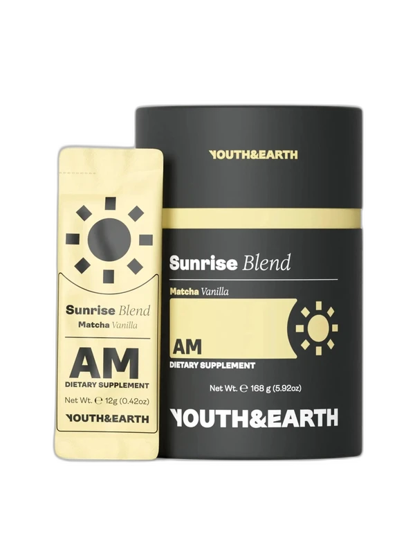 Youth & Earth AM Sunrise Blend (Vanille Matcha)