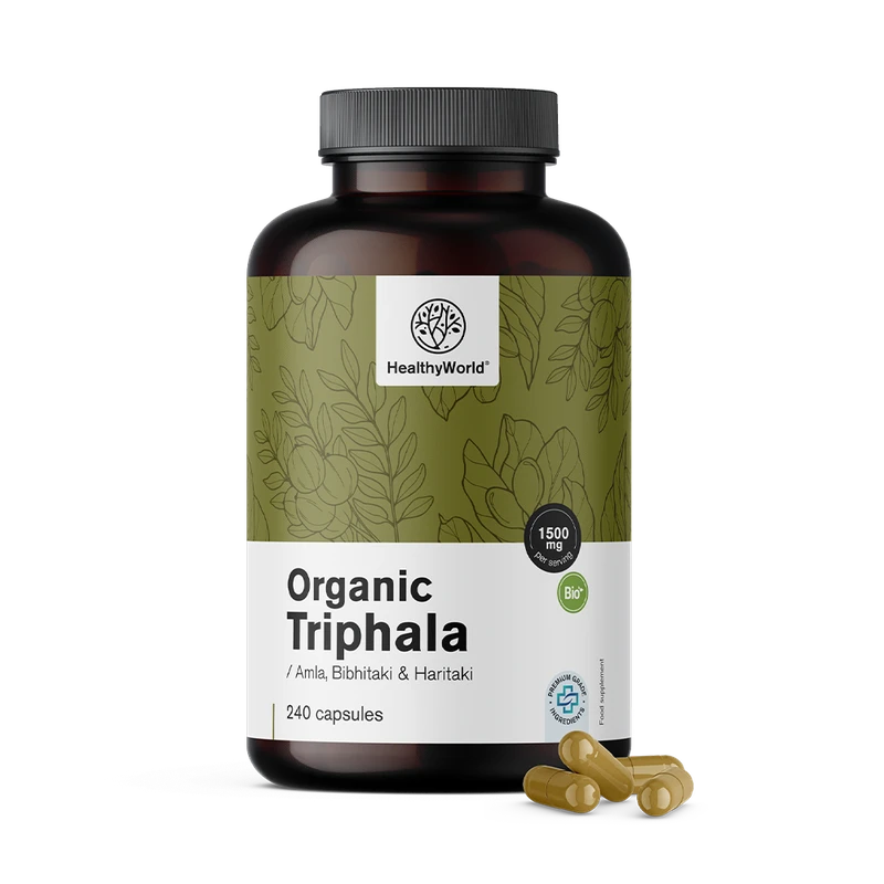 HealthyWorld Triphala BIO 1500 mg