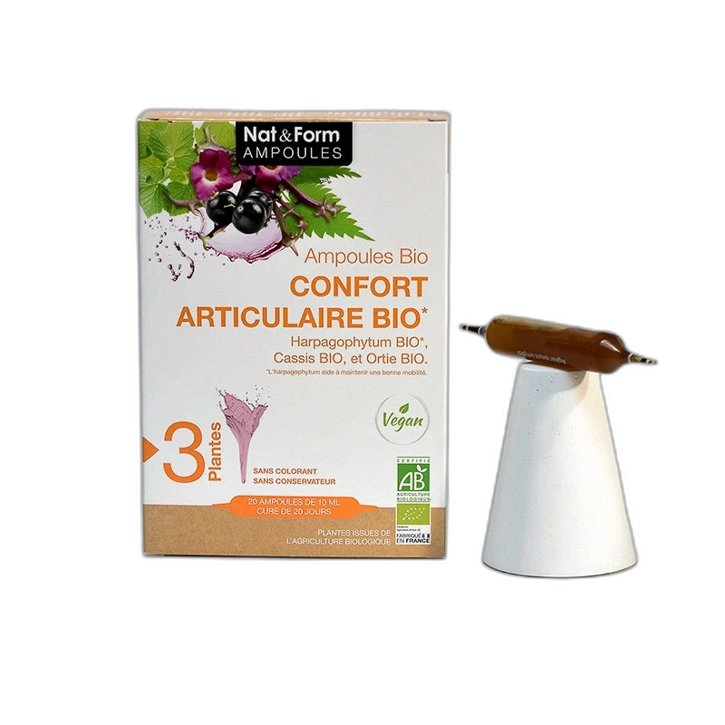Nat&Form Ampoules Confort Articulaire Bio