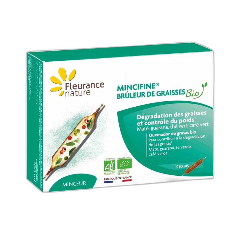 Fleurance Nature Ampoules Mincifine brûleur de graisses Bio