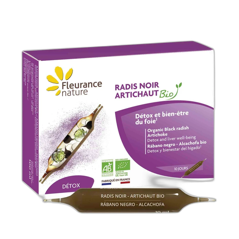 Fleurance Nature Ampoules Radis noir-Artichaut Bio