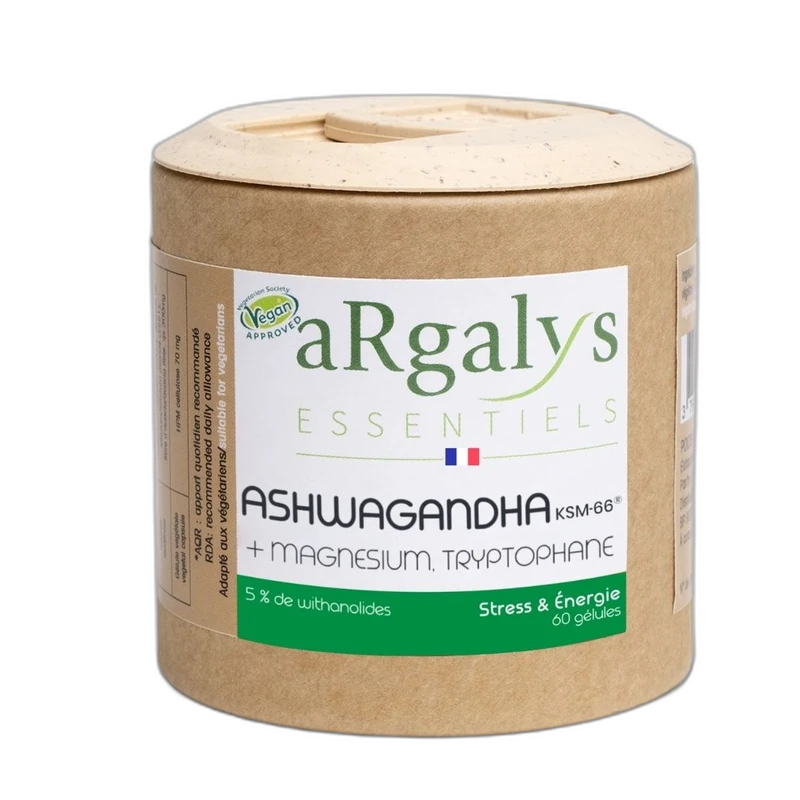 Argalys Ashwagandha Bio Magnésium Tryptophane