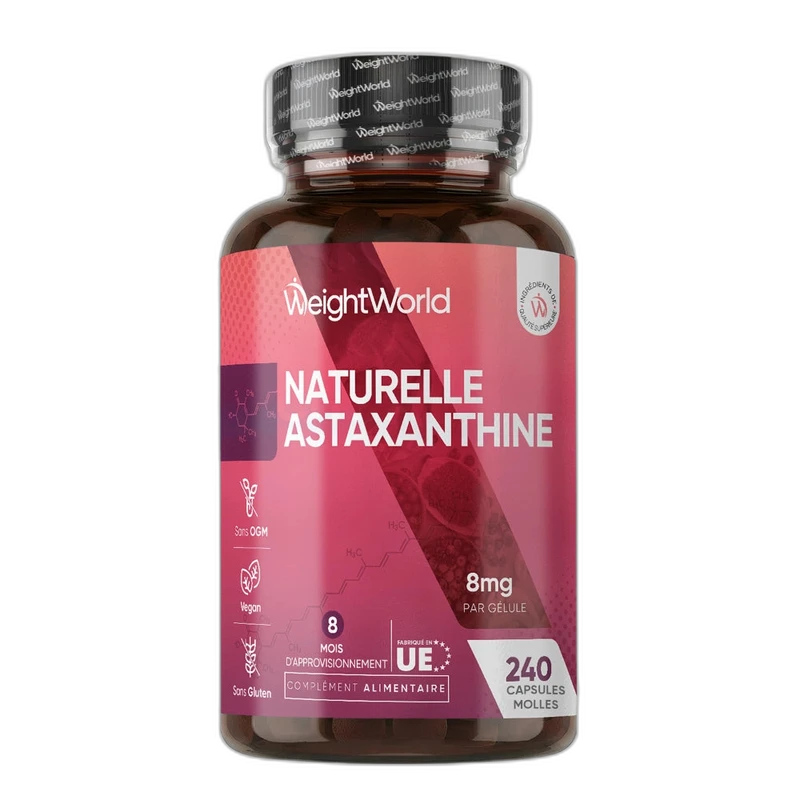 WeightWorld Astaxanthine 8 mg