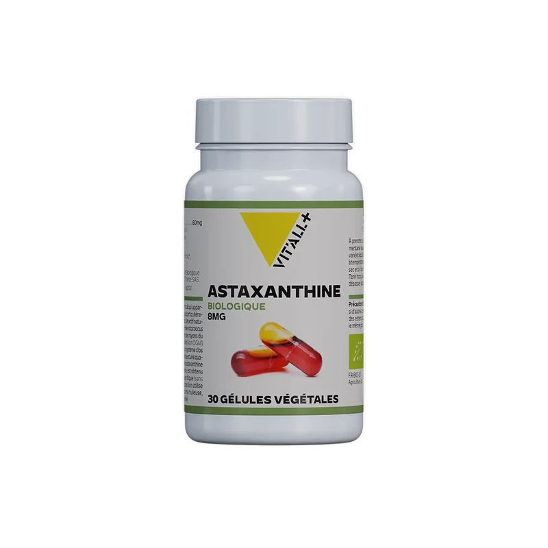 VIT'ALL+ Vital+ Astaxanthine Biologique 8mg