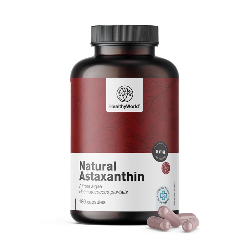 HealthyWorld Astaxanthine naturelle 160 mg