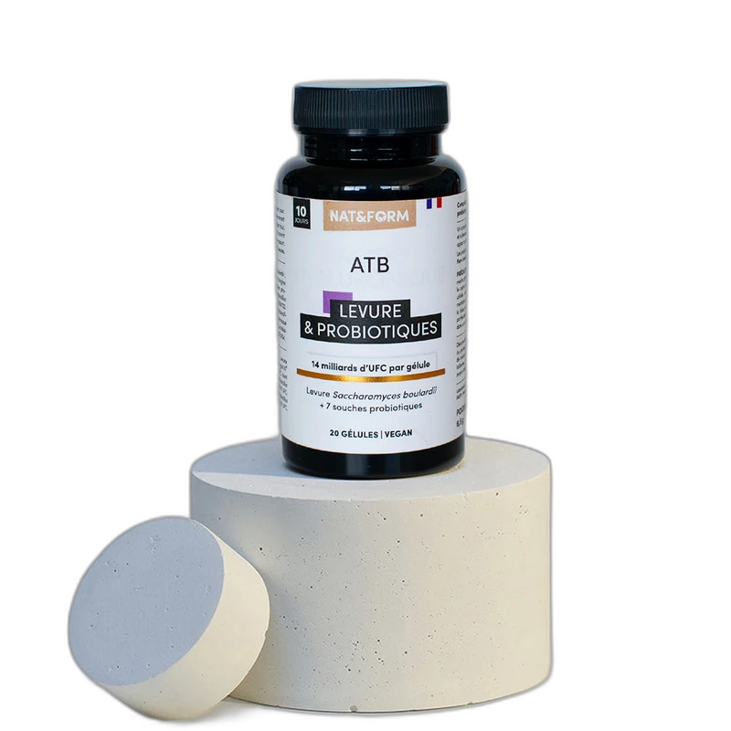 Nat&Form ATB Flore Intestinale (Probiotiques 12 milliards UFC)