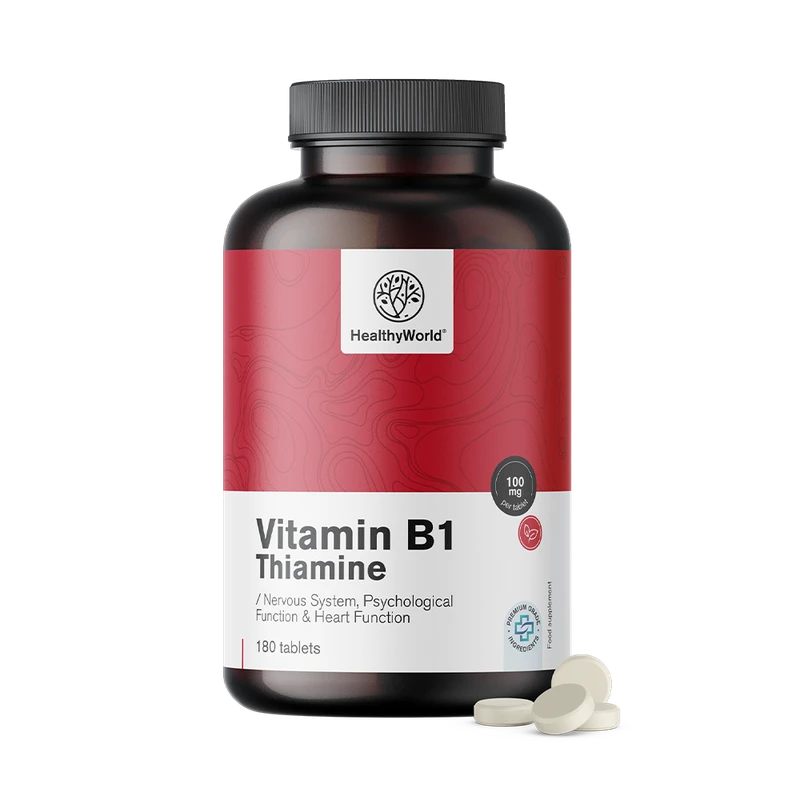 HealthyWorld Vitamine B1 - thiamine 100 mg
