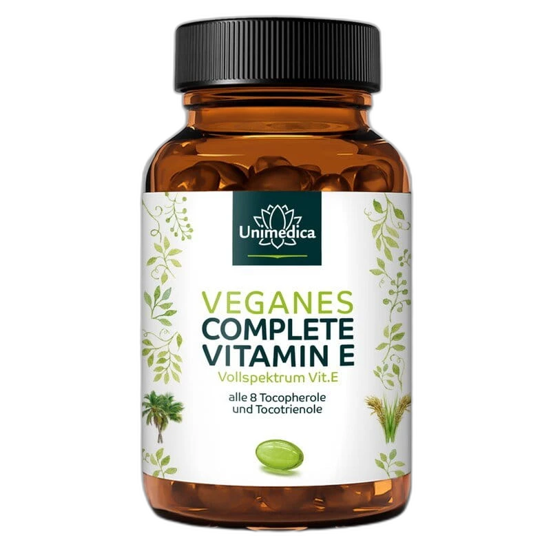 Unimedica Narayana Vitamine E 8 formes complète vegan 237mg