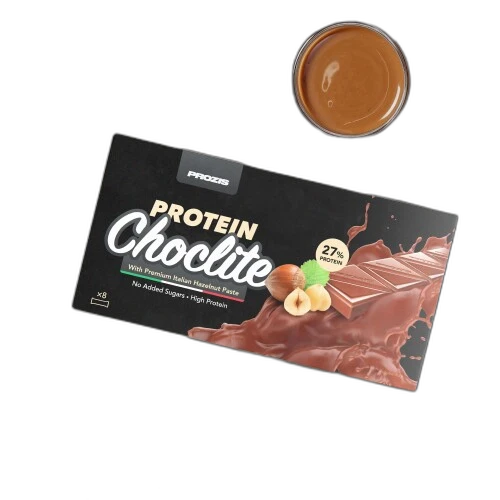 Prozis Barre Protéinée Choclite - Chocolat au Lait et Pâte