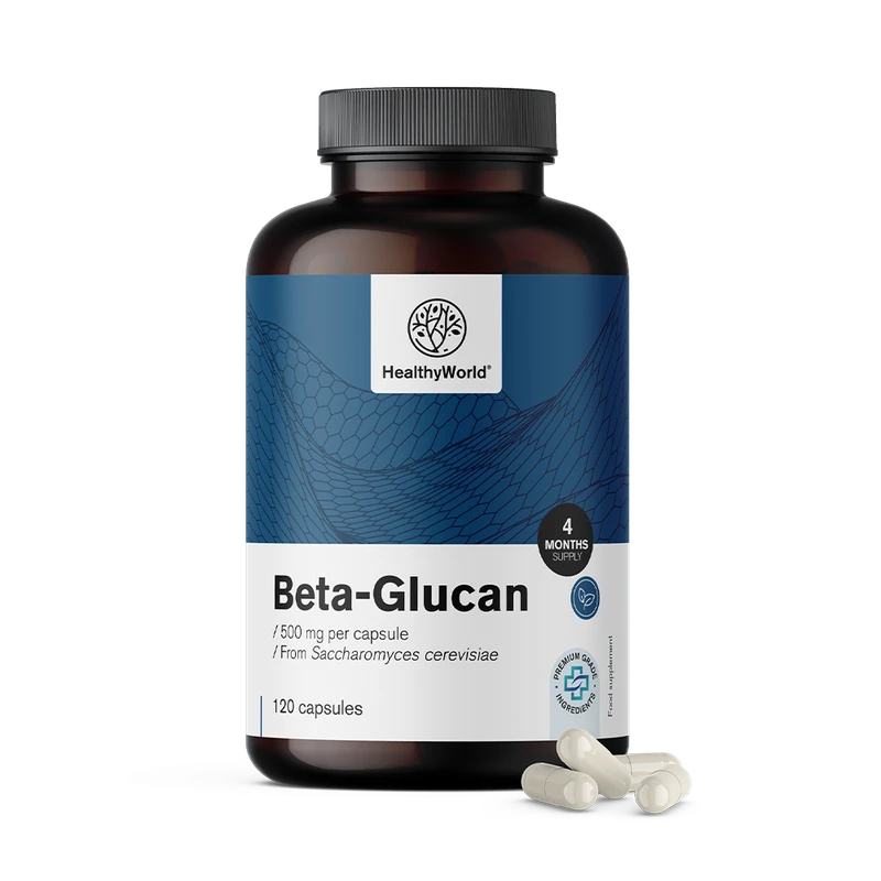 HealthyWorld Bêta-glucane 500 mg
