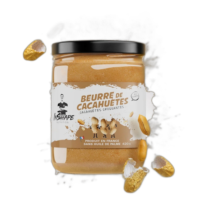 InShape Nutrition Beurre de cacahuètes