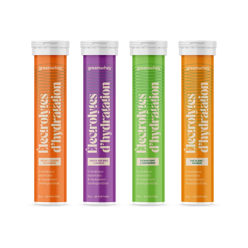 GreenWhey Électrolytes d'hydratation