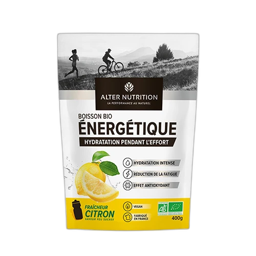 Alter Nutrition Boisson énergétique Bio – Hydratation pendant l'effort
