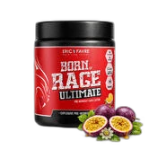Eric Favre Born of Rage Ultimate - Préworkout sans créatine Fruit de la passion 230g