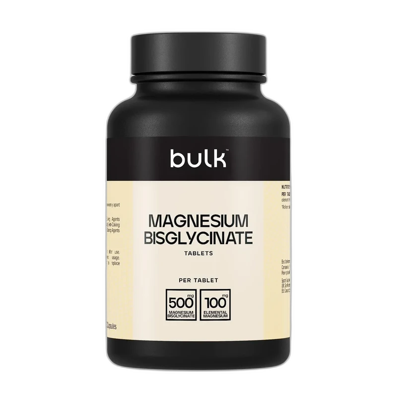 Bulk Comprimés de Bisglycinate de Magnésium 500 mg