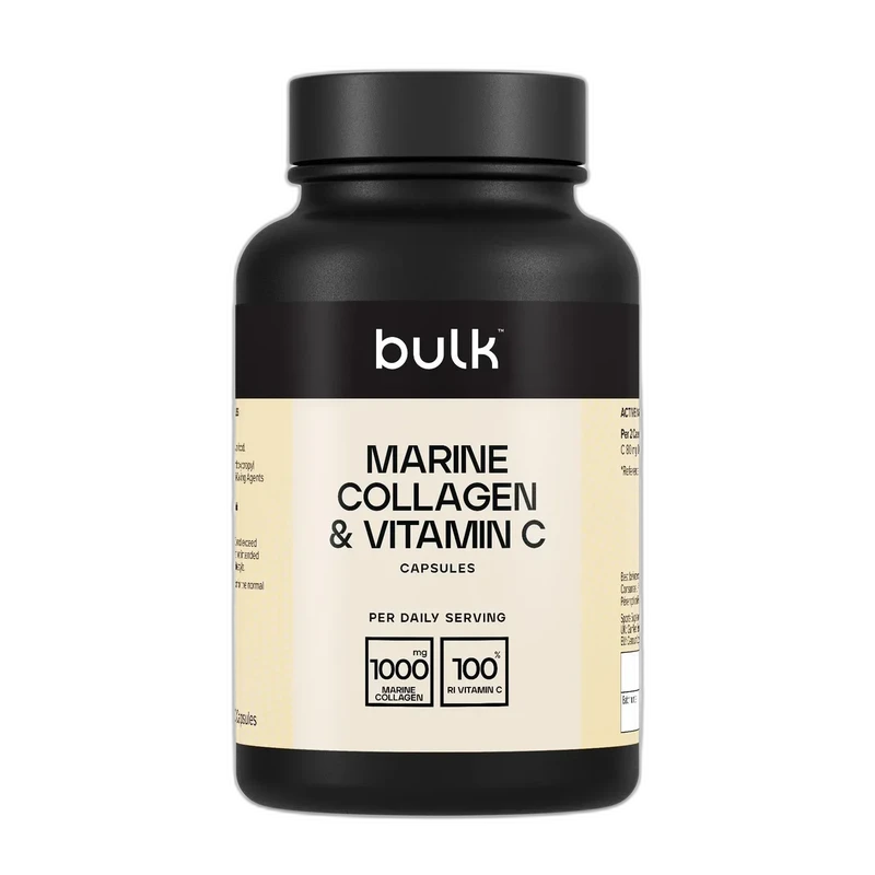 Bulk Gélules de collagène marin et de vitamine C