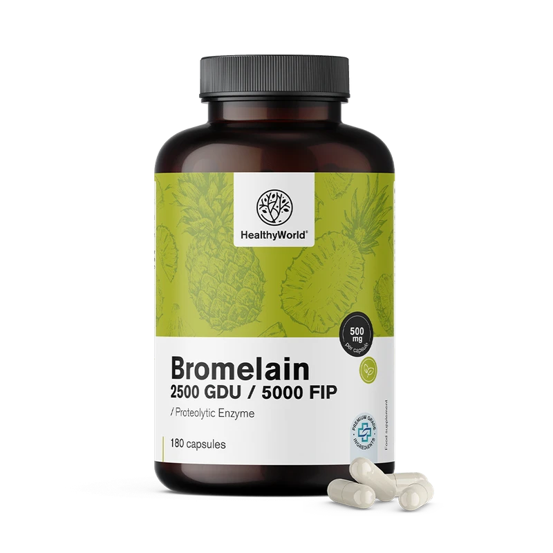 HealthyWorld Bromélaïne 500 mg