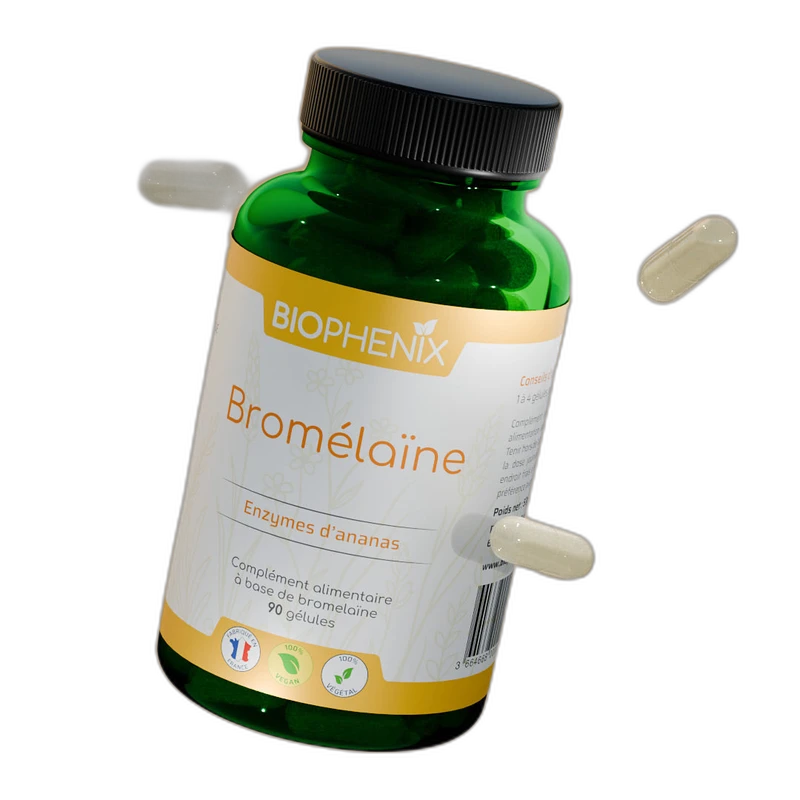 Biophenix Bromélaïne 500 GDU Bio