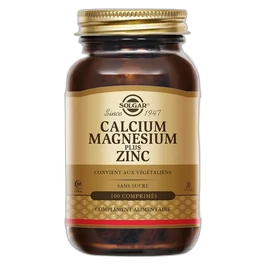 Solgar Calcium Magnésium plus Zinc