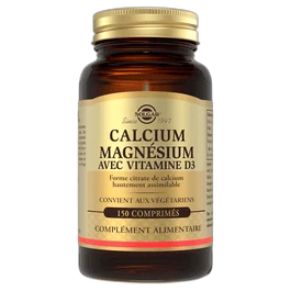 Solgar Calcium Magnésium Vitamine D3