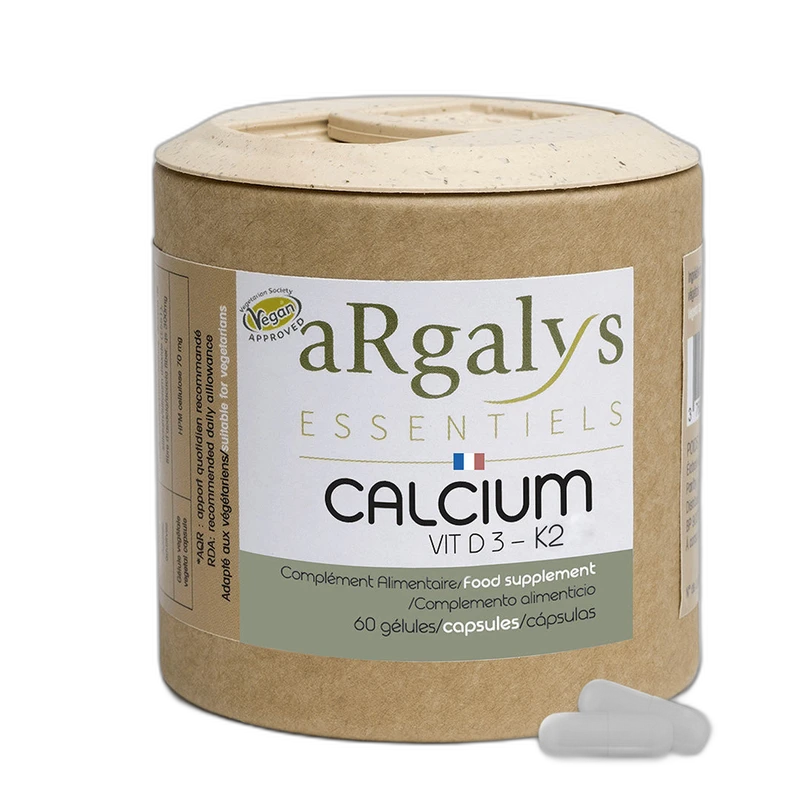 Argalys Calcium Vitamine D3 et K2