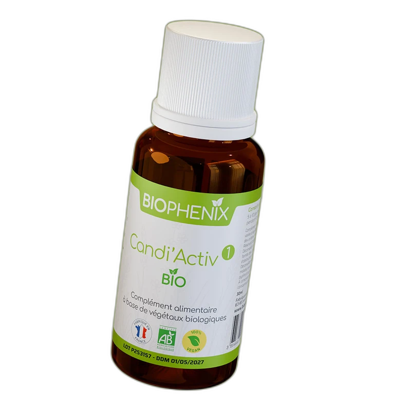 Biophenix Candi'Activ 1 Bio (huiles essentielles)