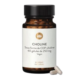 Sunday Natural CDP-Choline 250 mg