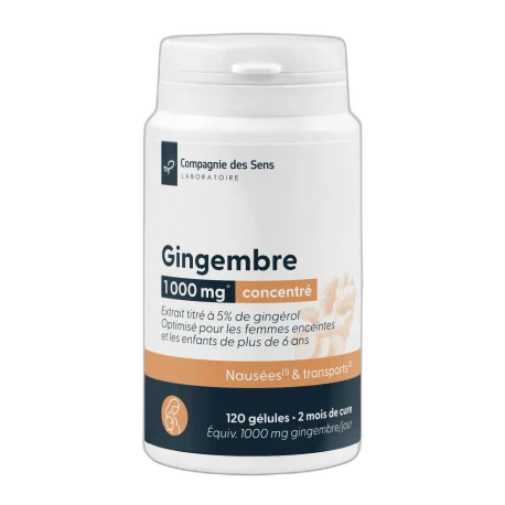 Compagnie des Sens Gingembre concentré grossesse & enfants (5 % gingérols)