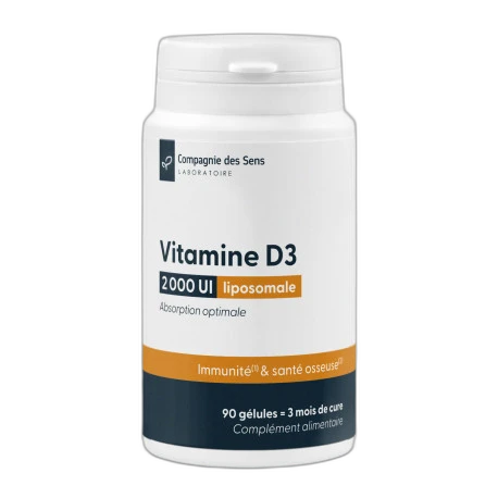 Compagnie des Sens Vitamine D3 liposomale 2000 UI