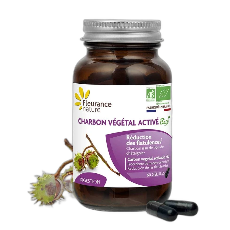 Fleurance Nature Charbon Végétal Activé Bio