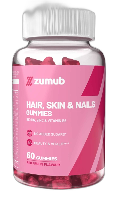 Zumub Cheveux, Peau & Ongles 60 Gummies