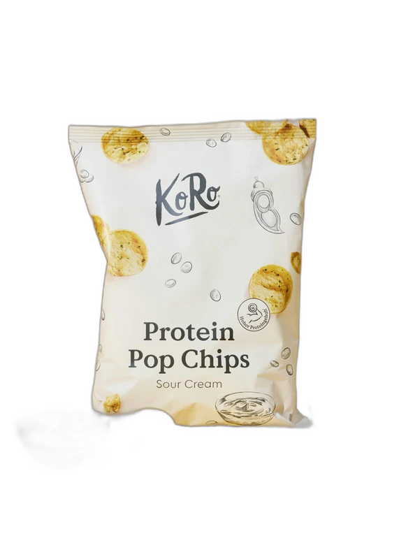 KoRo Chips protéinées de lentilles à la crème fraîche 50 g