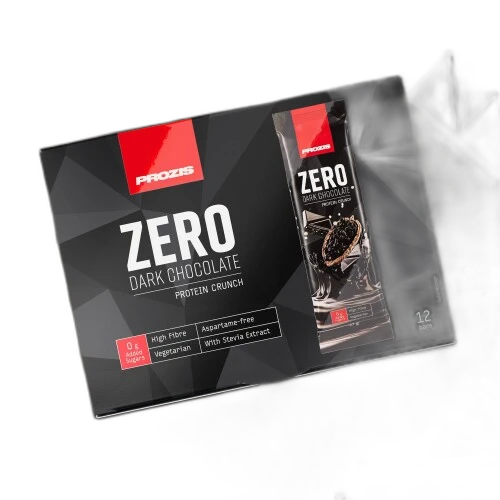 Prozis Chocolat Noir Zero - Croustillant de Protéines