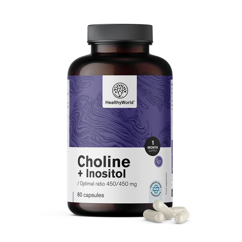 HealthyWorld Choline-inositol 450/450 mg