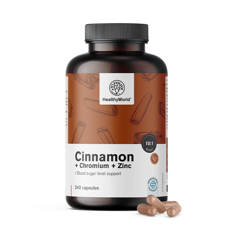HealthyWorld Cannelle + chrome & zinc